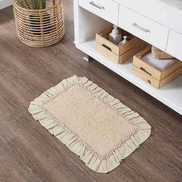 Burlap Vintage Bathmat 20